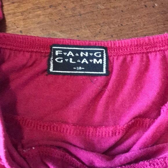 Sequin Tie Shoulder Tank - Picture 2 of 2